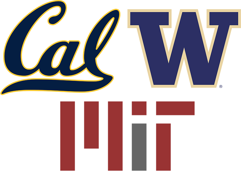 Cal UW MIT